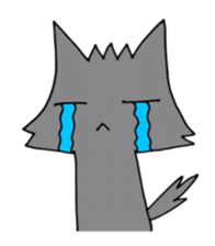 Mr. wolf& Ms.cat sticker #5545632