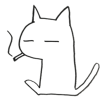 Mr. wolf& Ms.cat sticker #5545647