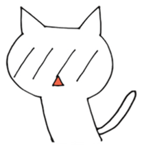 Mr. wolf& Ms.cat sticker #5545649