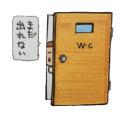 Monkey,poor physical condition. sticker #5545979