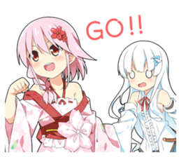 Air and her best friends sticker #5546043