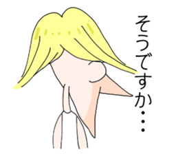 Melancholy johnny sticker #5546229