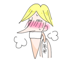 Melancholy johnny sticker #5546239