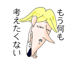 Melancholy johnny sticker #5546250