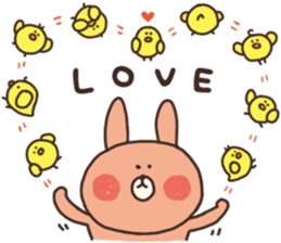 usako and piyoko 2 (English) sticker #5546476