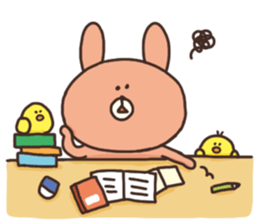 usako and piyoko 2 (English) sticker #5546485