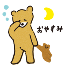 3 little bears sticker #5546702