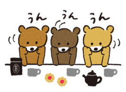 3 little bears sticker #5546707