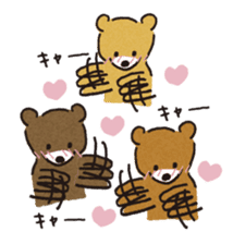 3 little bears sticker #5546710