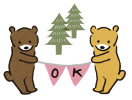 3 little bears sticker #5546726