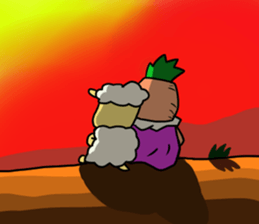 Carrot's Adventure in Vegetable Land 4 sticker #5546823