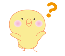 BONBON's cute & funny chick sticker #5547108