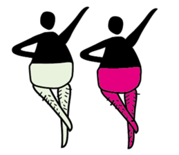 Kids running sticker #5547262