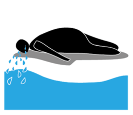 Kids running sticker #5547272