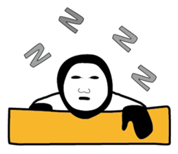 Kids running sticker #5547275