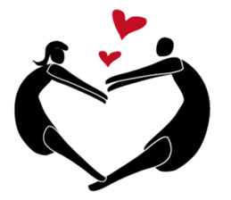 Kids running sticker #5547285