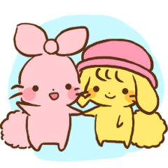 Riboncyan and Makaronchan