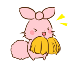 Riboncyan and Makaronchan sticker #5547342