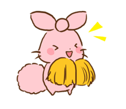 Riboncyan and Makaronchan sticker #5547342