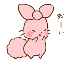 Riboncyan and Makaronchan sticker #5547355