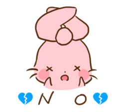 Riboncyan and Makaronchan sticker #5547359