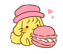 Riboncyan and Makaronchan sticker #5547374