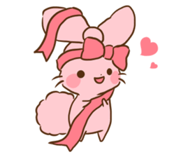 Riboncyan and Makaronchan sticker #5547375