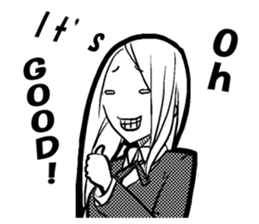 Do you like the strange face? sticker #5547744