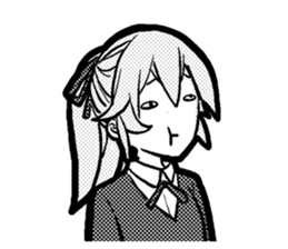 Do you like the strange face? sticker #5547766