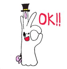 Monster Rabbit's Daily Conversation sticker #5548228