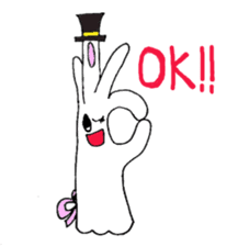 Monster Rabbit's Daily Conversation sticker #5548228