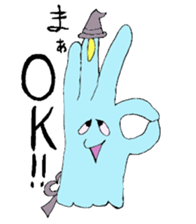 Monster Rabbit's Daily Conversation sticker #5548229