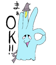 Monster Rabbit's Daily Conversation sticker #5548229