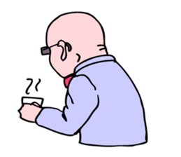 A cafe master is waiting for you all. sticker #5549797