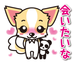 Cute Chihuahua Sticker.Spoiled child sticker #5549908