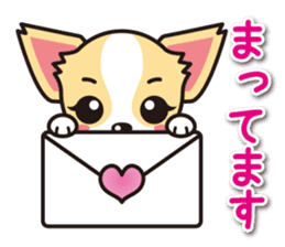 Cute Chihuahua Sticker.Spoiled child sticker #5549912