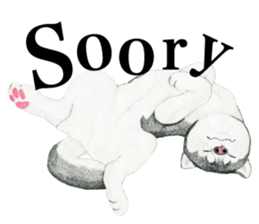 Siberian Husky Sticker (English) sticker #5550246