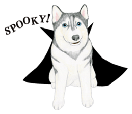 Siberian Husky Sticker (English) sticker #5550257