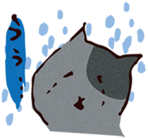 kawaii catcat sticker sticker #5550576