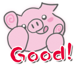 Pig -chan Reaction sticker #5550669