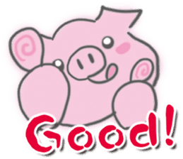 Pig -chan Reaction sticker #5550669