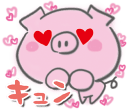 Pig -chan Reaction sticker #5550699