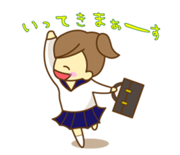 It was of a girl, a life to stamp sticker #5550704