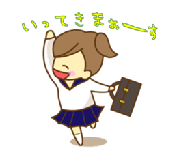 It was of a girl, a life to stamp sticker #5550704