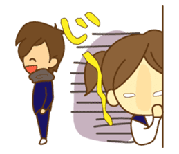 It was of a girl, a life to stamp sticker #5550709