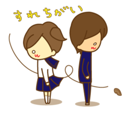 It was of a girl, a life to stamp sticker #5550712