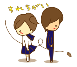 It was of a girl, a life to stamp sticker #5550712