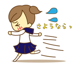 It was of a girl, a life to stamp sticker #5550713