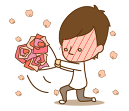 It was of a girl, a life to stamp sticker #5550718