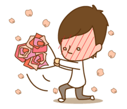 It was of a girl, a life to stamp sticker #5550718